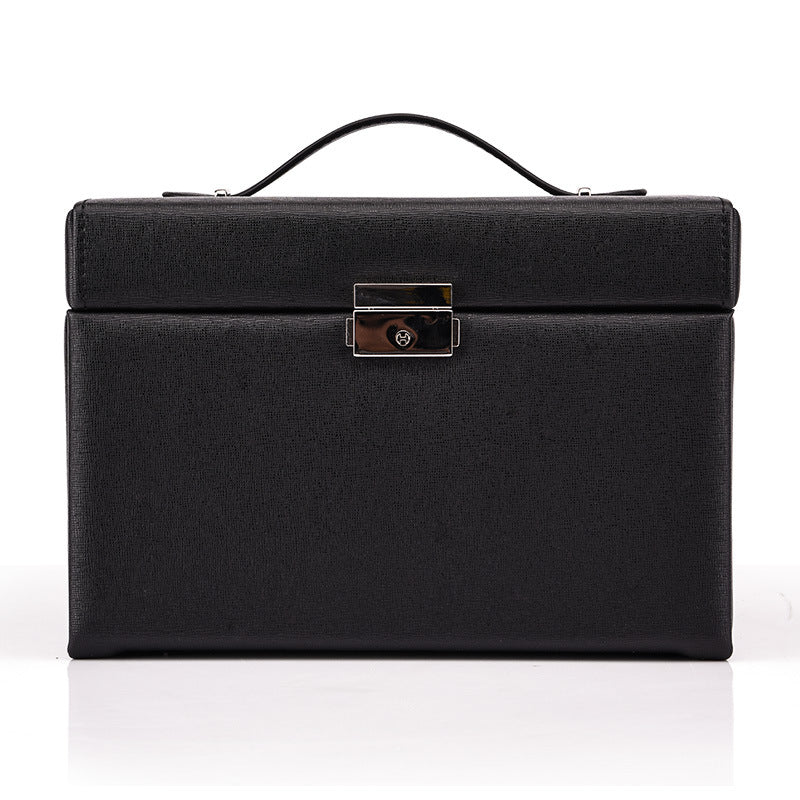 Multi-Layer Large Capacity Hand Jewelry Earrings Earrings Watch Storage Box