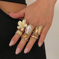 French Court-Style Vintage Ring Sets